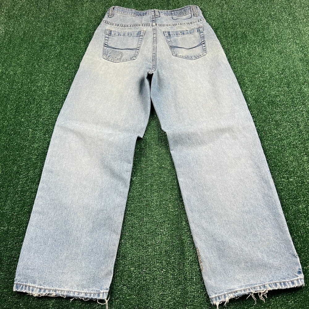 Vintage Billabong Wide-Leg Surf Jeans Men's 29x28.5" Light Wash Blue Baggy Y2K